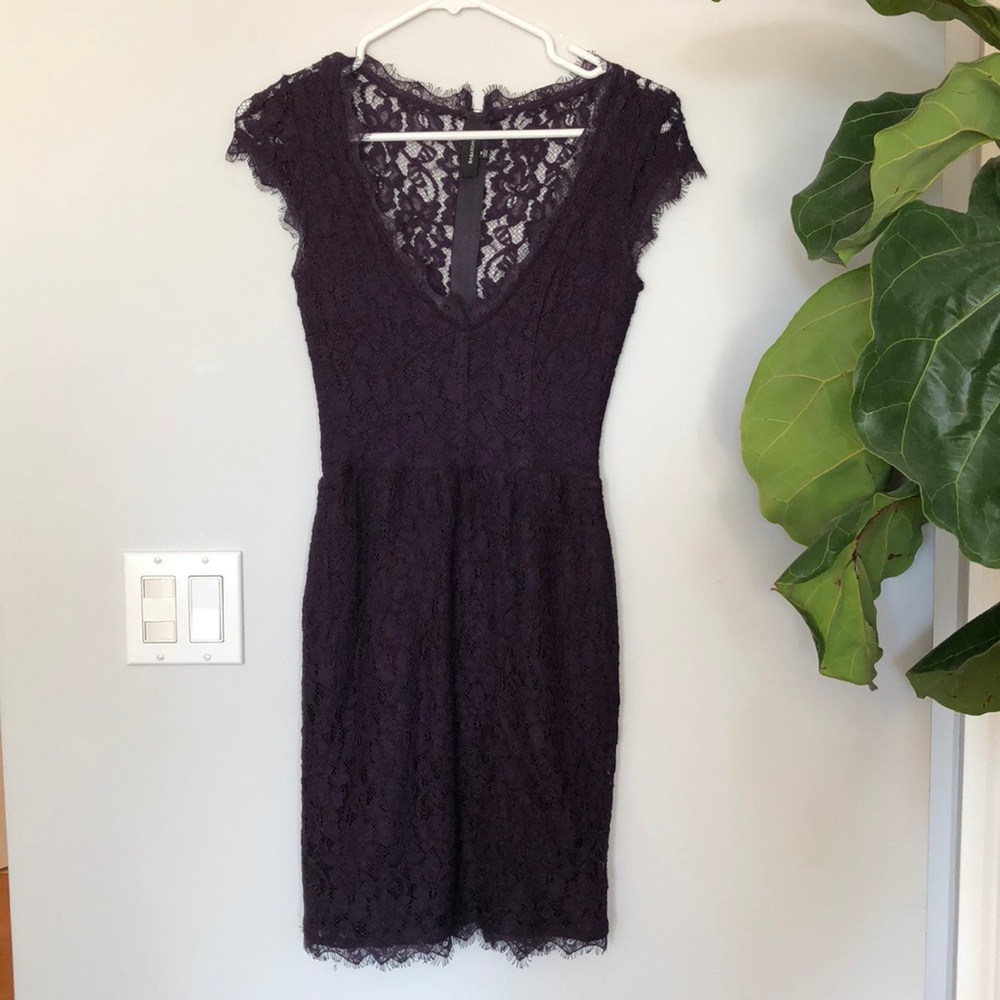 Aritzia Babaton Tobias Lace Cocktail Dress